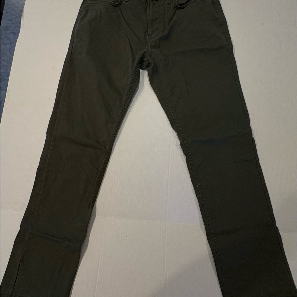 Old Navy Olive Slim Jeans Built in Tough 32x30